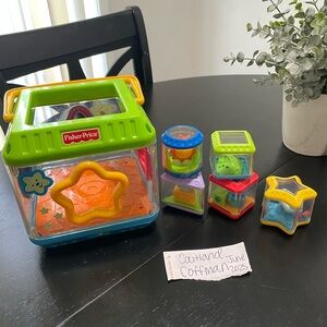 2003 fisher price peek-a-boo block sorter